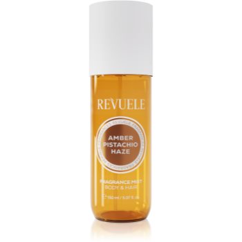Revuele Amber Pistachio Haze Fragrance Mist brumă parfumată pentru corp si par - imagine 2